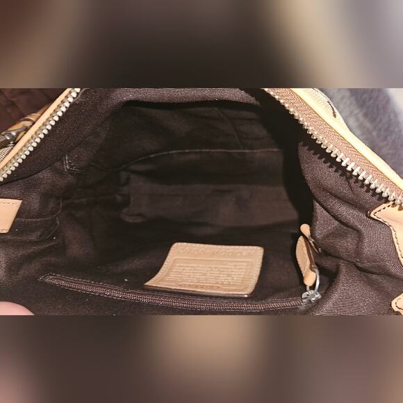 Coach Signature Leather Slim Crossbody Shoulder Bag - Picture 8 of 9